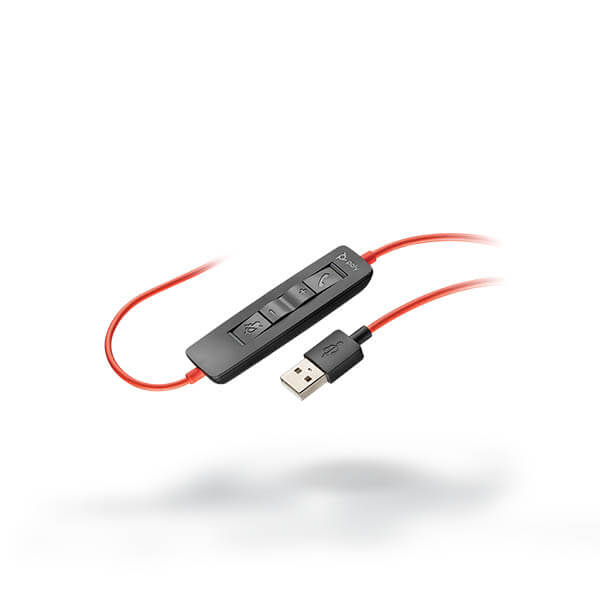 Plantronics Poly Blackwire 3310 Microsoft USB-C Koptelefoon
